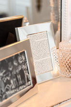 Afbeelding in Gallery-weergave laden, Fotokader brede boord zilver
