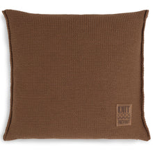 Afbeelding in Gallery-weergave laden, Vierkant kussen knit factory bruin

