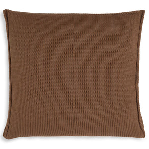 Vierkant kussen knit factory bruin
