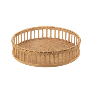 Plateau Rond Bamboe medium