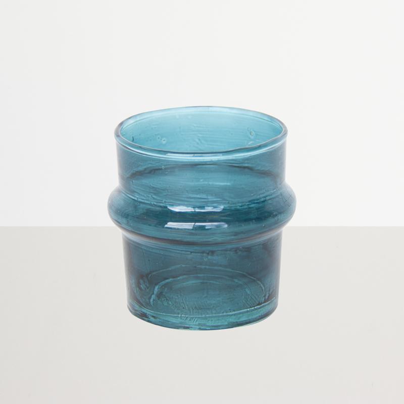 Tea light holder teal