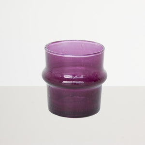 Tea light holder purple