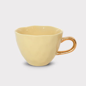 Good Morning Cup large - raffia yellow