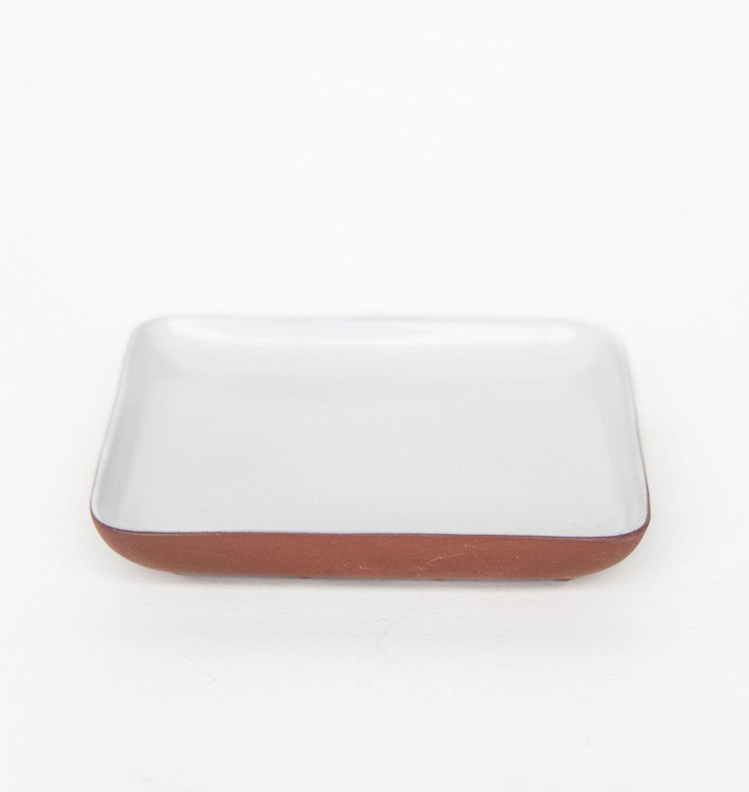 Sharing plate white square