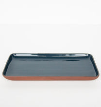 Afbeelding in Gallery-weergave laden, Sharing plate blue rectangular
