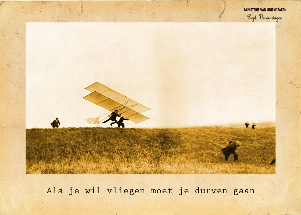Kaart #105 - vliegen