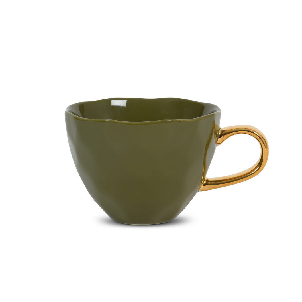 Good Morning Cup large - fir green