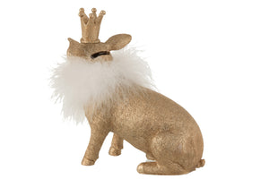 Varken Kroon Poly Goud Large