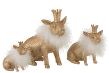 Afbeelding in Gallery-weergave laden, Varken Kroon Poly Goud Small
