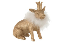 Afbeelding in Gallery-weergave laden, Varken Kroon Poly Goud Large
