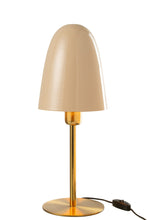 Afbeelding in Gallery-weergave laden, Tafel lamp metaal beige/goud
