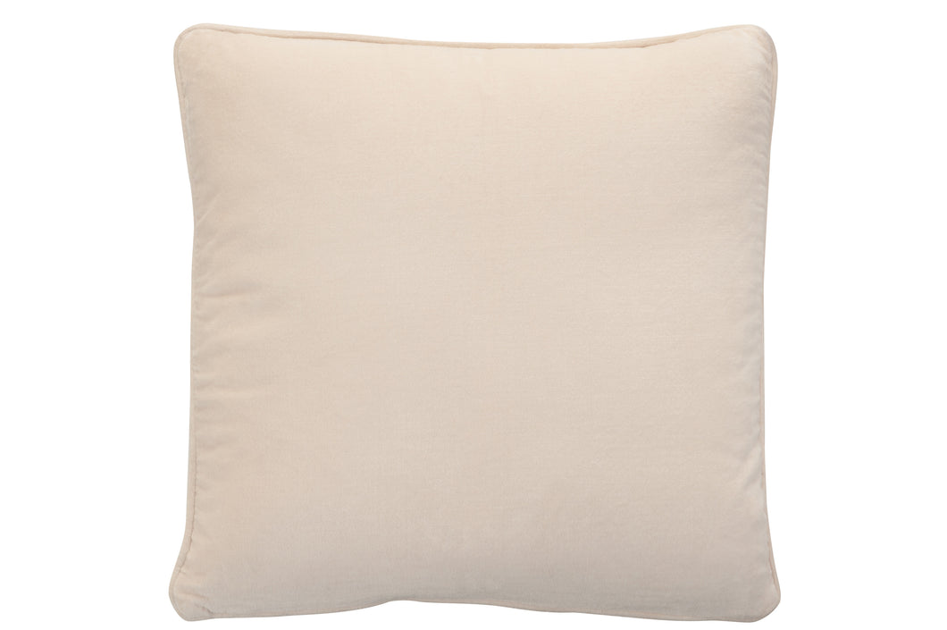 Kussen fluweel pastel oranje