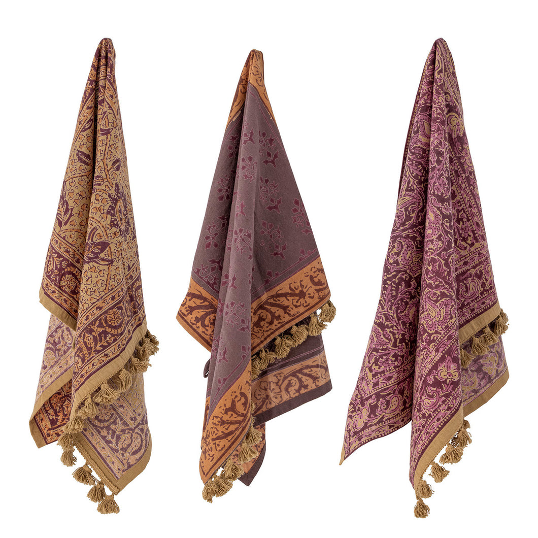 Kitchen towel, s/o 3 (brown, multi)