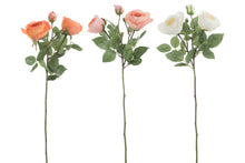 Afbeelding in Gallery-weergave laden, Kunstbloem &#39;Roos&#39; tros
