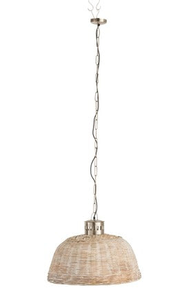 Hanglamp rond bamboo small