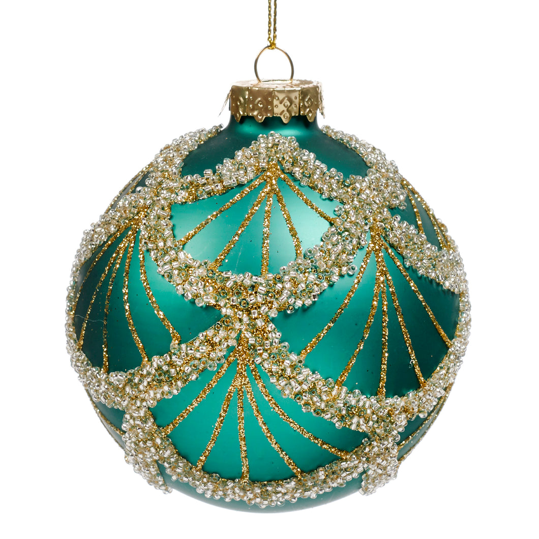 Kerstbal art deco