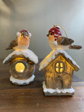 Afbeelding in Gallery-weergave laden, Vogel vogelhuisje recht LED
