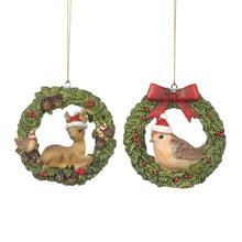 Afbeelding in Gallery-weergave laden, Kerst hert krans
