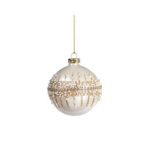Kerstbal parel #1