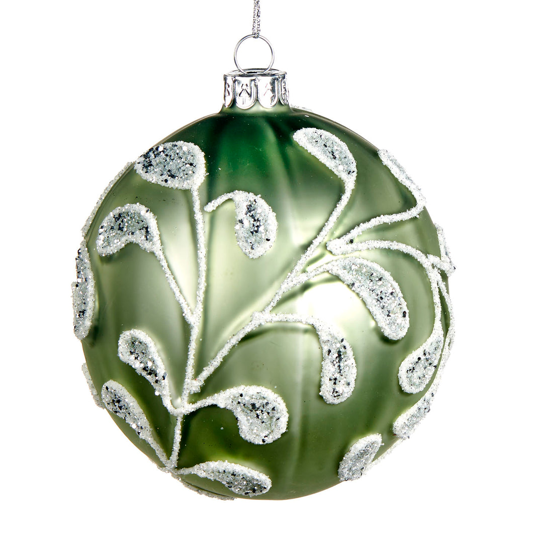 Kerstbal groen 