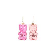 Afbeelding in Gallery-weergave laden, Teddybeer kerst lichtroze
