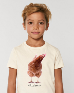 Kinder t-shirt "kieken"