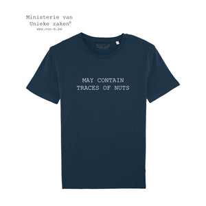 T-shirt "May contain traces of nuts" (m)
