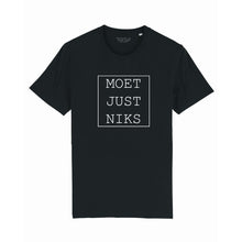 Afbeelding in Gallery-weergave laden, T-shirt &quot;moet just niks&quot; (m)
