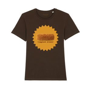 T-shirt "compleet kroket" (unisex)