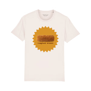 T-shirt "compleet kroket" (unisex)