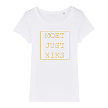 Afbeelding in Gallery-weergave laden, T-shirt &quot;moet just niks&quot; (v)
