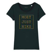 Afbeelding in Gallery-weergave laden, T-shirt &quot;moet just niks&quot; (v)
