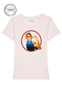 T-shirt power woman (v)