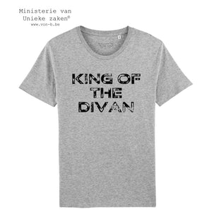 T-shirt "king of the divan" (unisex)
