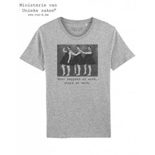 Afbeelding in Gallery-weergave laden, T-shirt &quot;what happens at work...&quot; (m)

