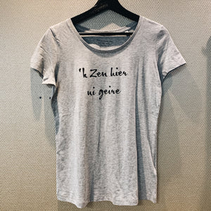 T-shirt "k zen hier ni geire" (v)